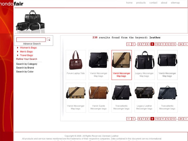 Mondofair AJAX Pagination
