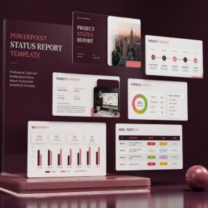 9 Slides Weekly Status Report Template